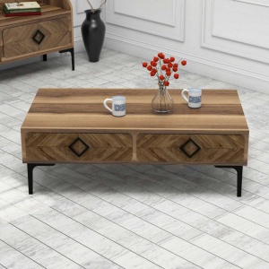 Комплект ТВ шкаф и холна маса Living Samba Орех - Img 4
