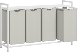 Кош за пране Vasagle White 115,6x33x72,5 cm