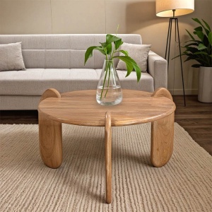 Масичка за кафе Earten boho Natural 80x80x40 cm