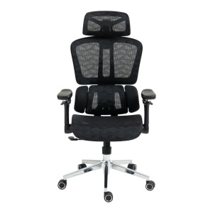 Офис стол Jeffer Black 67x62x125 cm - Img 7