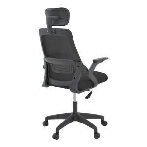 Офис стол Peja Black 58x60x107-117 cm - Img 3