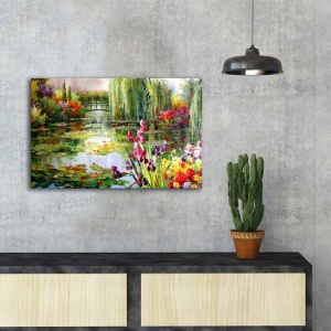 Платно за стена FAMOUSART-116 Multicolour 45x70 cm - Img 2