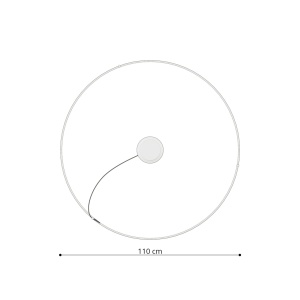 Полилей 1, Rio, черен, 4000K, 110x110x150 см - Img 10
