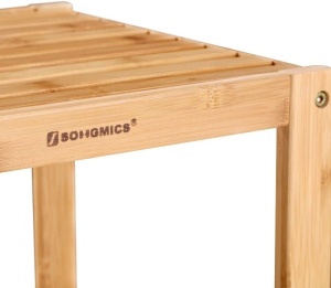 Рафт Songmics бежов 33x33x96 см - Img 6