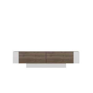 ТВ конзола Матера Орех 150x41.6x31.5 см - Img 3