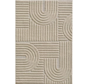 Art Bej бохо бежов килим 160x230 cm