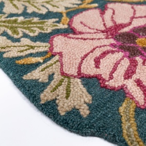 Covor Daphne Shaped Floral Multicolor 120x170 cm - Img 4