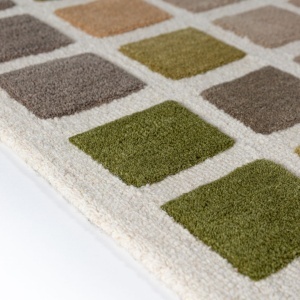 Covor Renga Wool Verde 160x230 cm - Img 4