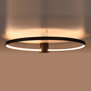 LED полилей 3000K, Rio, черен, 110x118x12.5 см - Img 3