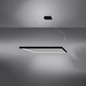 LED полилей 4000K, Nelya, черен, 110x110x150 см - Img 3