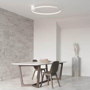 LED полилей 4000K, Rio, бял, 55x62x12.5 см - Img 11