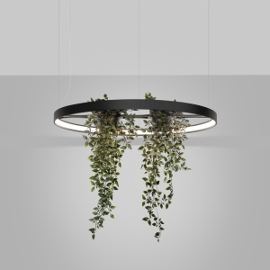 LED полилей 4000K, Rio Bio 78, черен, 78x78x200 см - Img 3