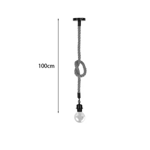 LED полилей Vertuko Натурален 10x10x100 см - Img 2