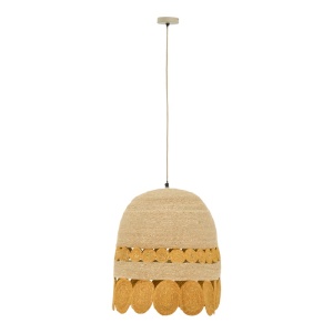 Lustre Amide E27 естествен 50x50x125 cm - Img 2