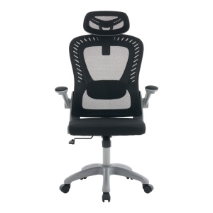 Scaun birou, Delilah, Negru, 61x62x110 cm - Img 6