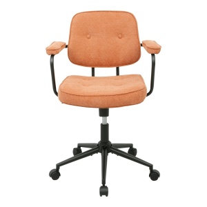 Scaun birou, Leberta R300, Teracota, 64x63.5x86 cm - Img 5