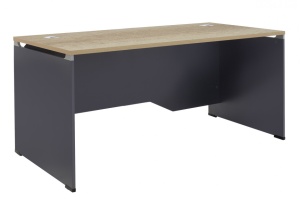 Бюро Lotus Oak, Антрацит 186x83x7 см - Img 2