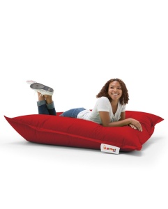 Градински пухен фотьойл Cushion Червен 100x100x20 см - Img 2