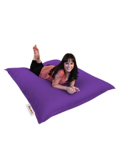 Градински пухен фотьойл Cushion Violet 100x100x20 см - Img 5