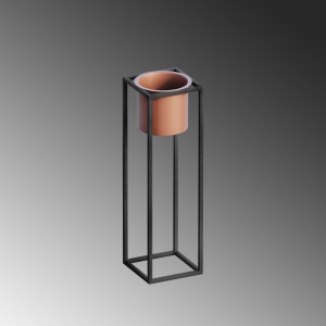 Декоративен саксий GED023B Месинг 15x50x15 см - Img 5