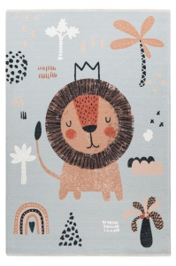 Детски килим eco My Greta светлосин 115x170 см