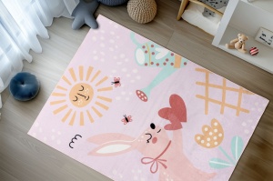 Детски килим Magic Kids ML розов 160x230 см - Img 3