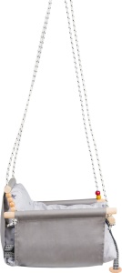 Детски люлеещ се стол Selale Grey 40x32 cm - Img 3
