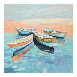 Картина на канава, Boatty Inart, Pako World, 100x3x100 см