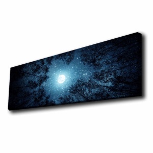 Картина с LED осветление Urban Denizen Многоцветна 30x90 см - Img 3