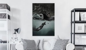 Картина - Тайните на океана 80x120 см - Img 2