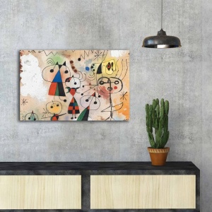 Картина FAMOUSART Многоцветна 45x70 см - Img 2
