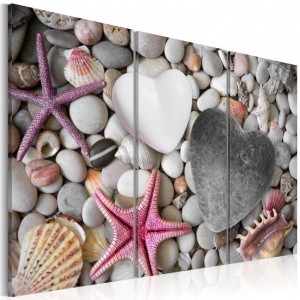Картина - Pebbles of love 120x80 см - Img 1