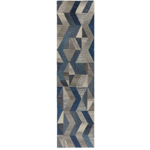 Килим Ашер Син 200X290 см, Flair Rugs - Img 3