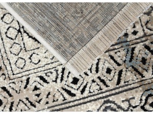Килим BOHO, Модел 36EME, Крем/Сив 120x170 см, 3210 гр/м² - Img 3