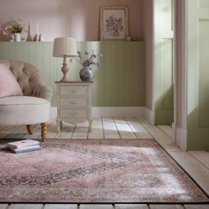 Килим, Briony Traditional Flair Rugs, розов, 115x170 см