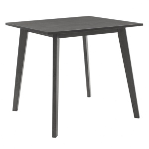 Комплект маса и столове Benson-Orlean 5 части сив рустик 80x80x75 см - Img 3