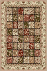 Модерен килим Лотос бежов, 120x170 см