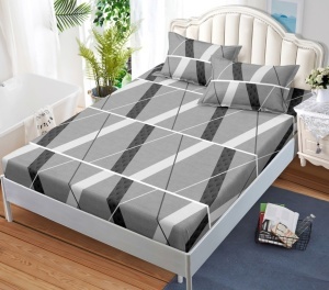 Чаршаф с ластик и 2 калъфки за възглавници Nexus 180x200 см (Finet) (Копие 1)