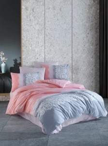 Elisa Pink Linen (100% памук)