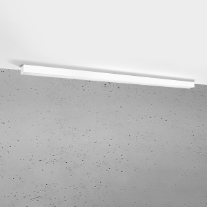 LED полилей 3000K, Pinne, бял, 150x6x6 см - Img 2