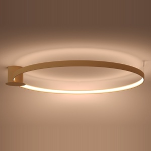 LED полилей 3000K, Rio, златист, 110x118x12.5 см - Img 3