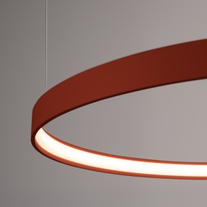 LED полилей 3000K, Rio 2, червен, 78x78x150 см - Img 5