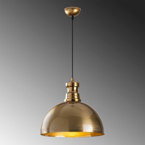 Lustra Berceste Auriu 40x40x134 cm - Img 4