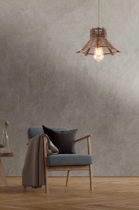 Lustra Hope Brown 27x27x15 cm
