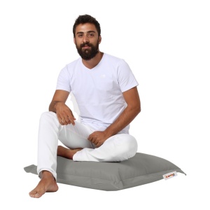 Външна възглавница Cushion Pouf сив - Img 3