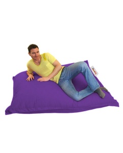 Градински пухен фотьойл Cushion Violet 100x100x20 см - Img 6