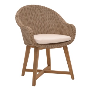 Градински фотьойл Solso Boho Pako World Natural 62x58x78 cm