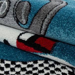 Детски килим Син V1 160x160 см - Img 4