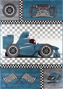 Детски килим Син V1 160x230 см - Img 3