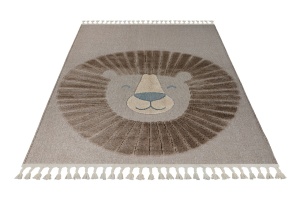 Детски килим Fano кафяв 120x170 см - Img 6